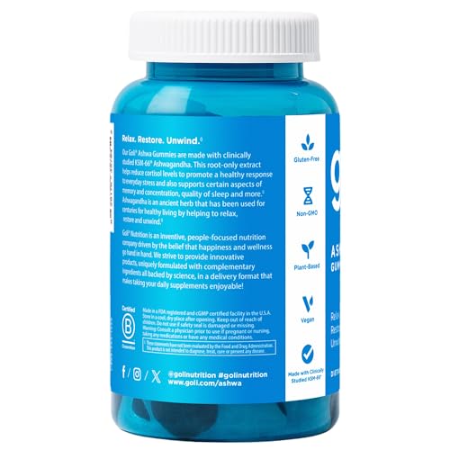 Goli Ashwagandha & Vitamin D Gummy