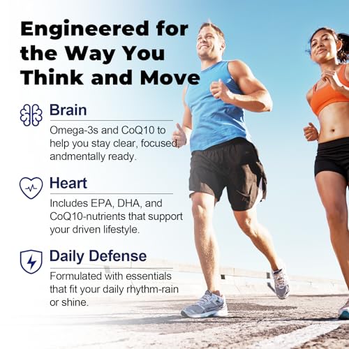 Concentrated Omega 3 Fish Oil Supplement - 1000 mg Per Serving