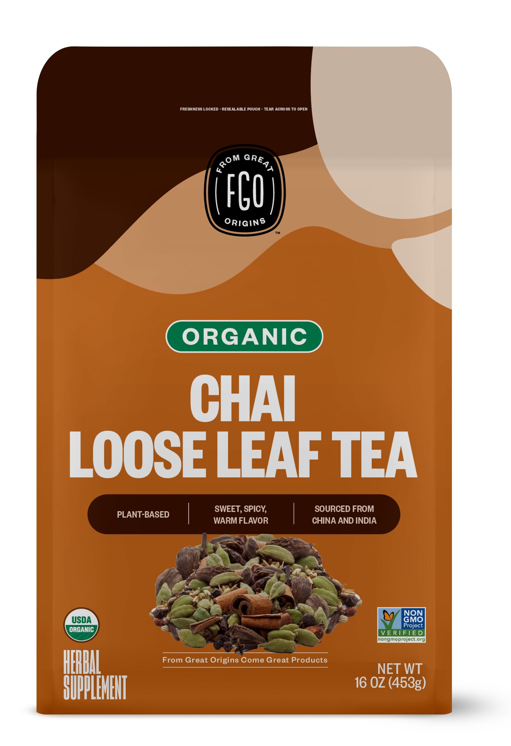 FGO Organic Ashwagandha Tea