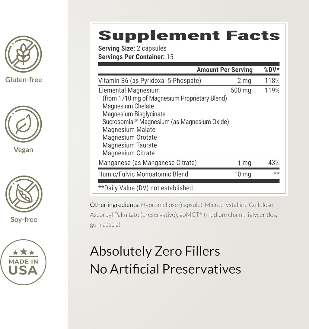 BIOptimizers Magnesium Breakthrough Supplement with 500mg