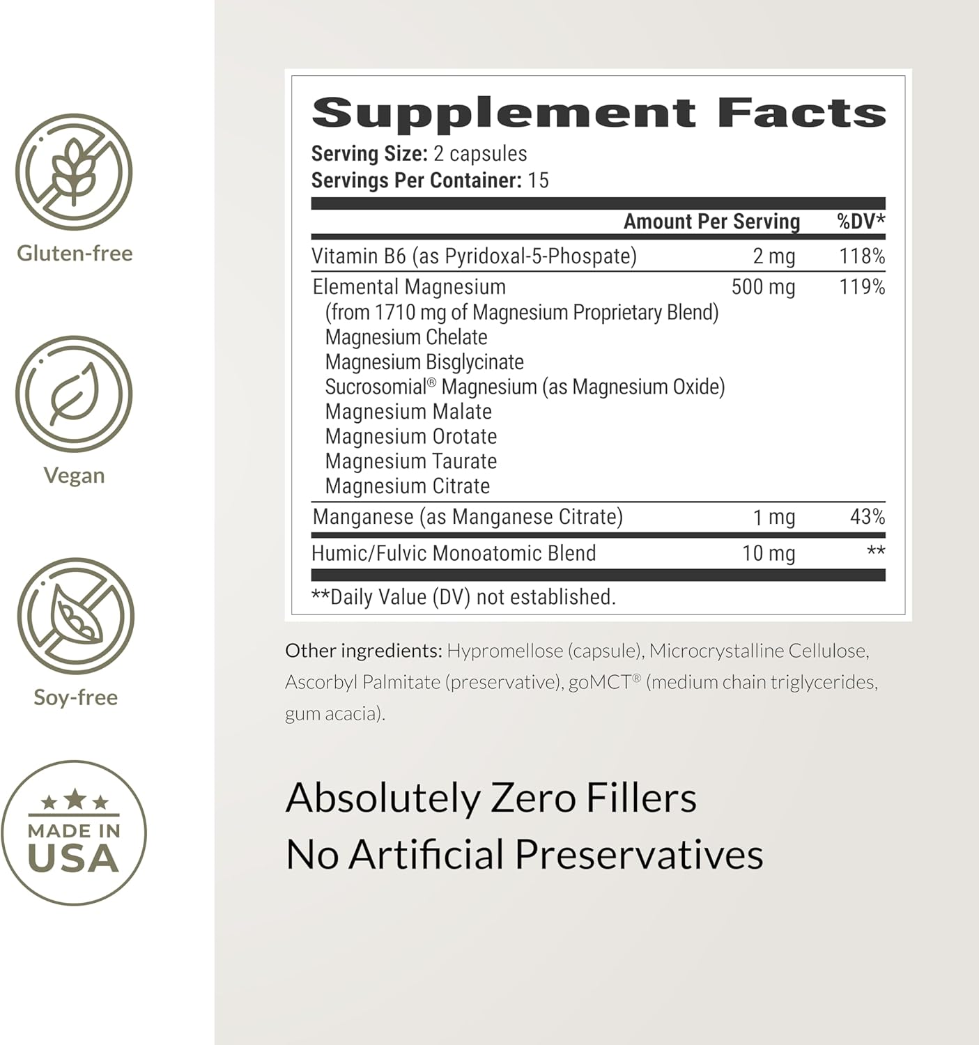 BIOptimizers Magnesium Breakthrough Supplement with 500mg