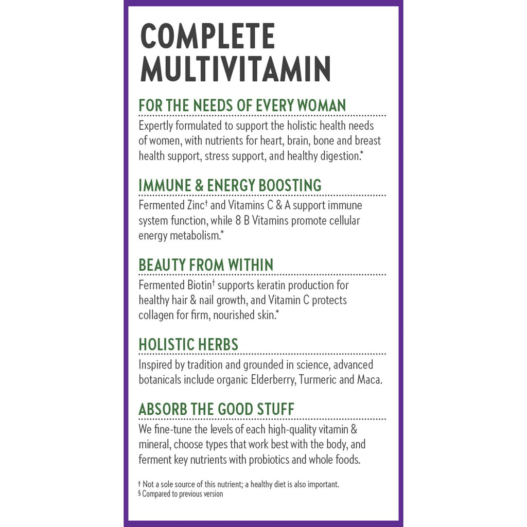 New Chapter Women's Multivitamin for Immune