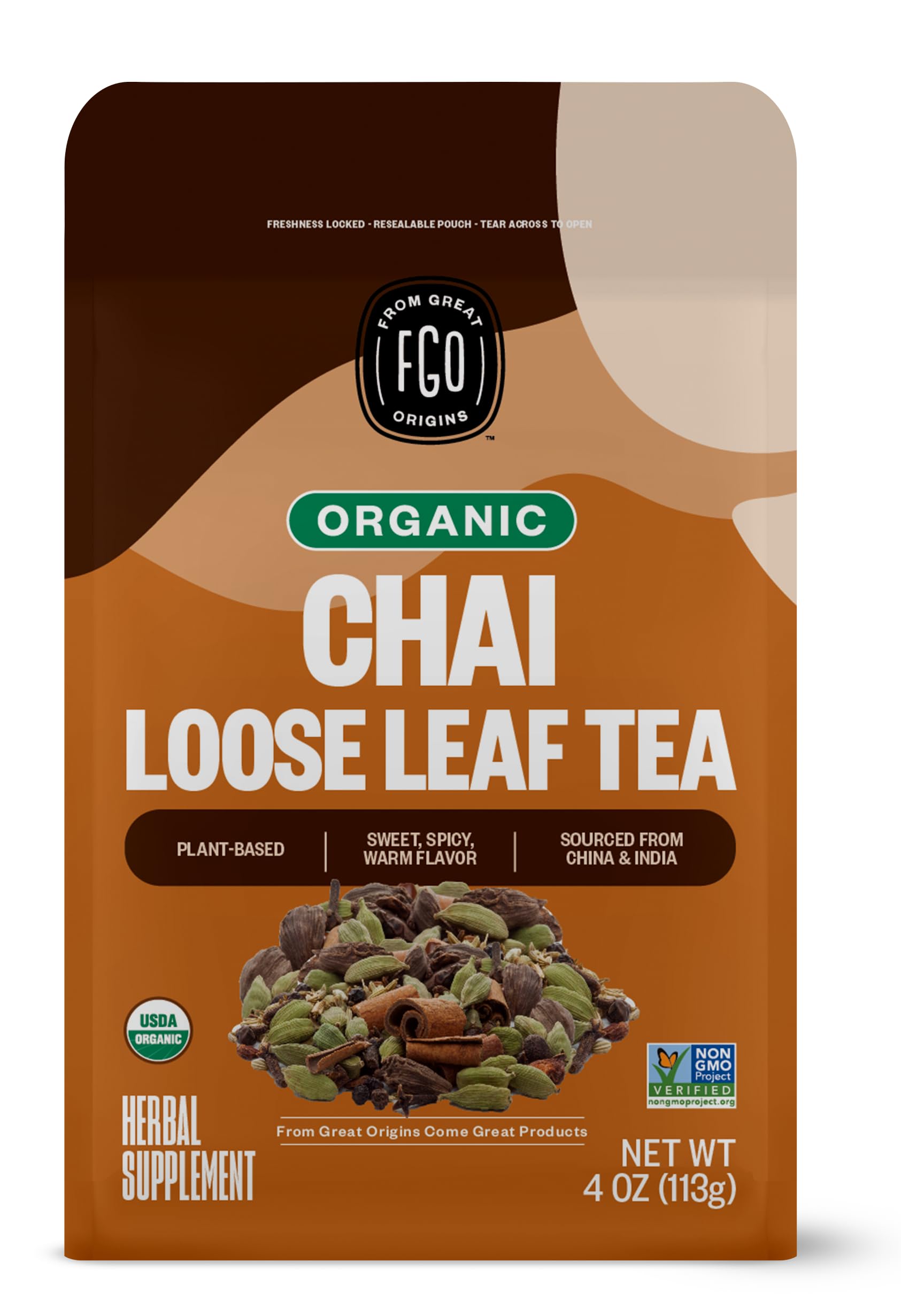 FGO Organic Ashwagandha Tea