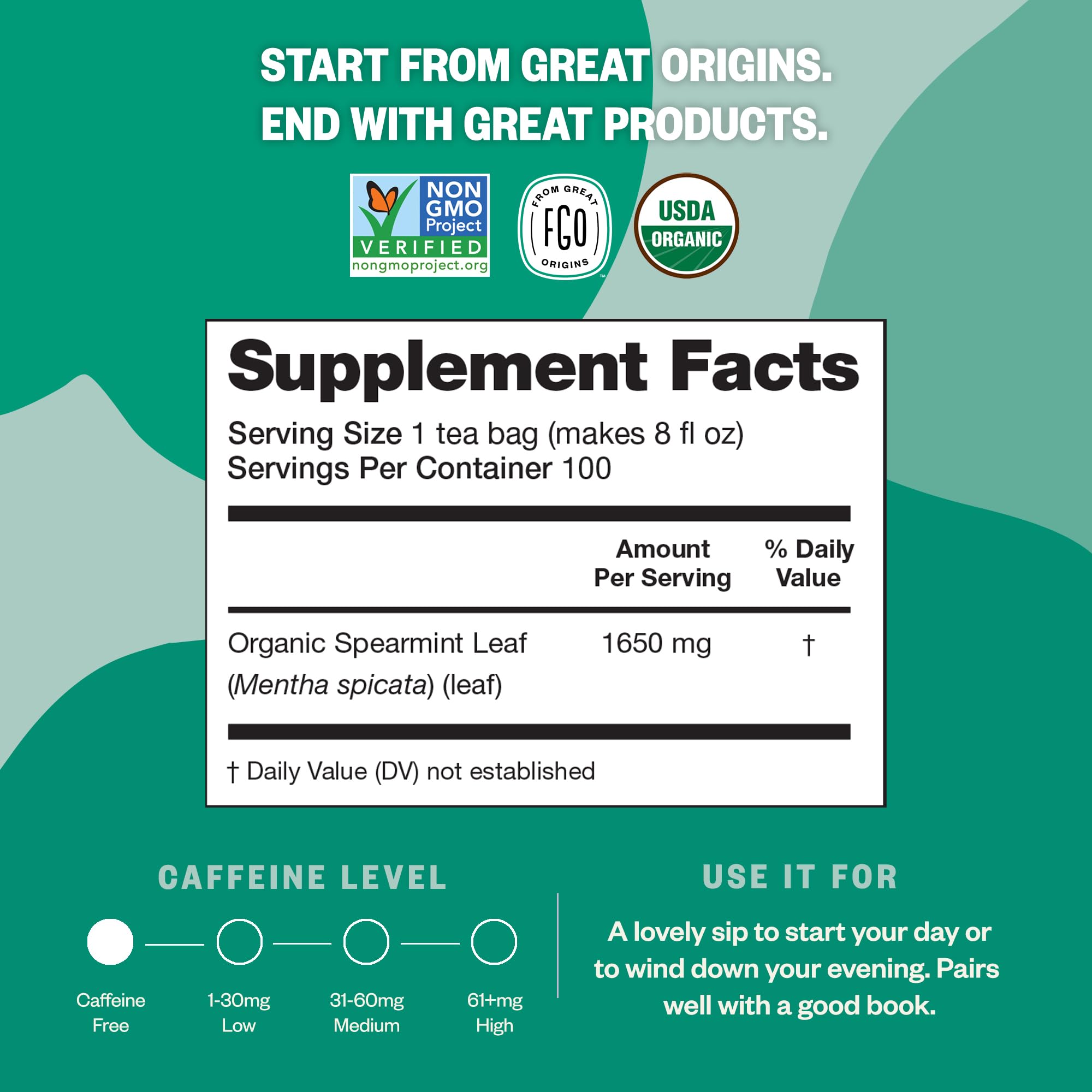 FGO Organic Ashwagandha Tea