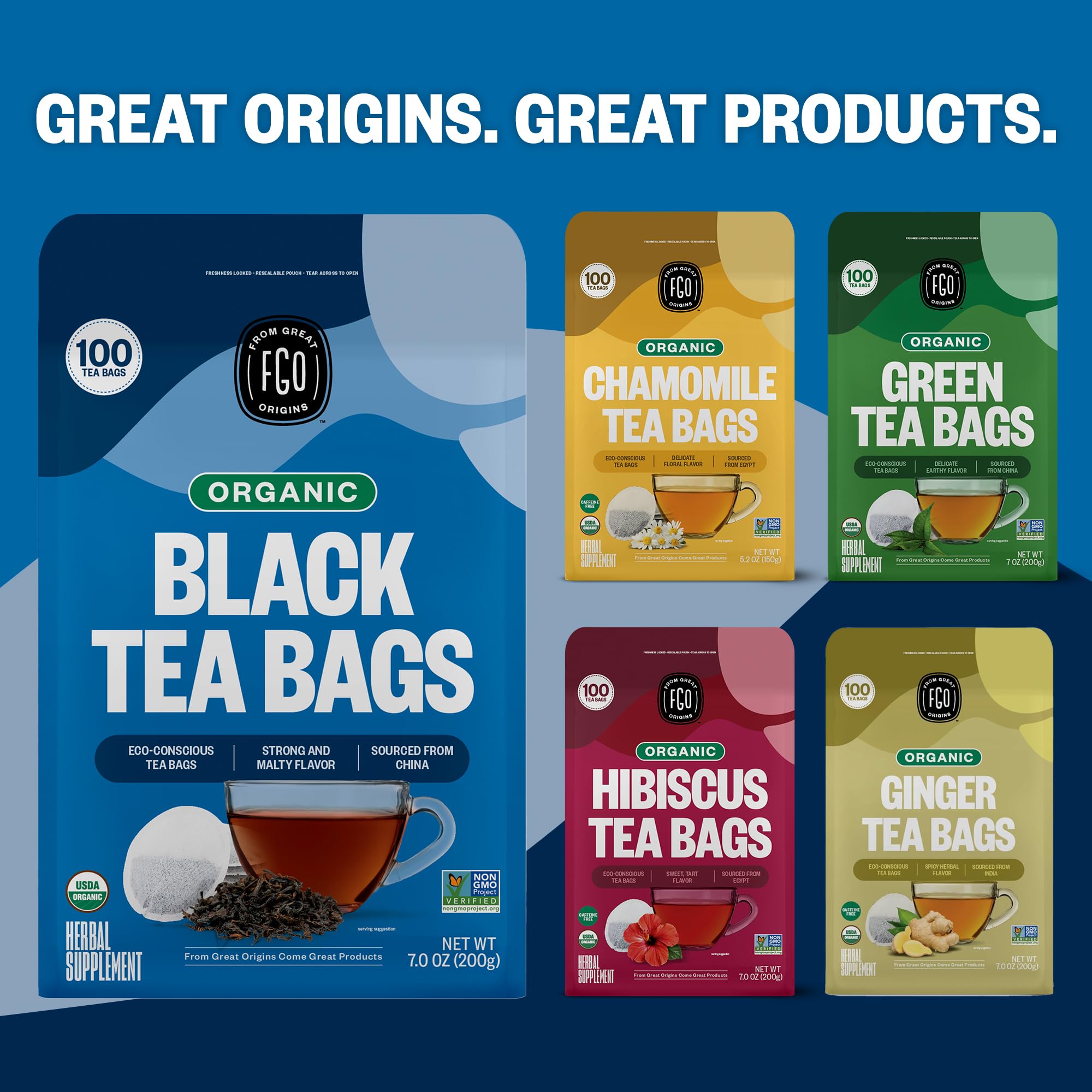 FGO Organic Ashwagandha Tea